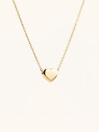 Elliot Heart Pendant Engravable Necklace - Minimalist Lab