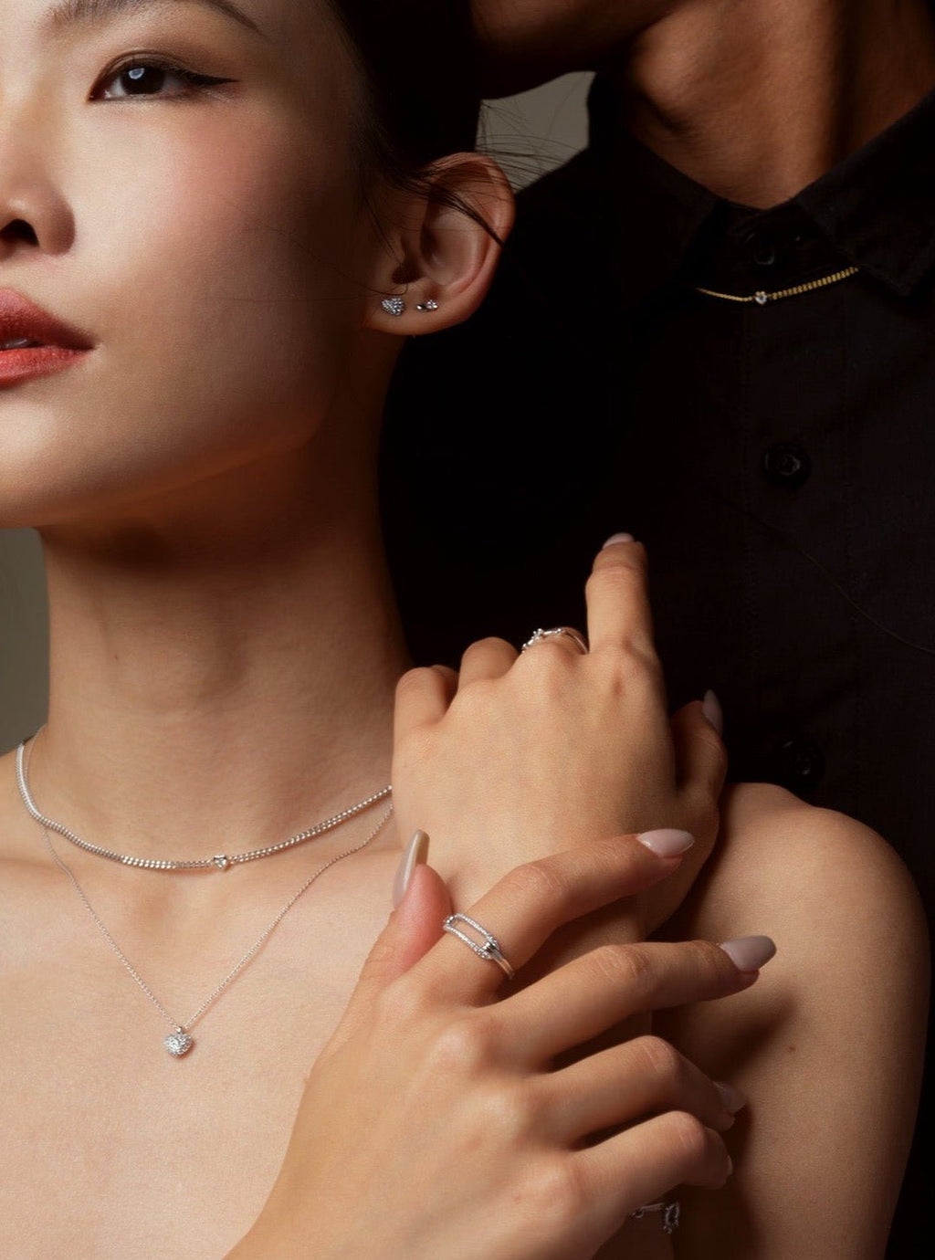 HARPER Petite Heart Sterling Silver Necklace - Minimalist Lab