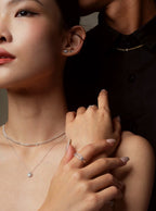 HARPER Petite Heart Sterling Silver Necklace - Minimalist Lab