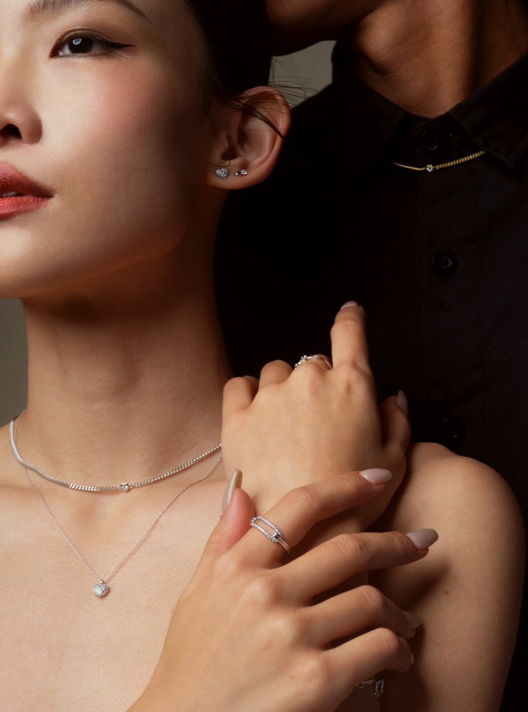 HARPER Petite Heart Sterling Silver Necklace - Minimalist Lab