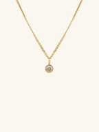 Diamond Curb Chain Necklace - Minimalist Lab