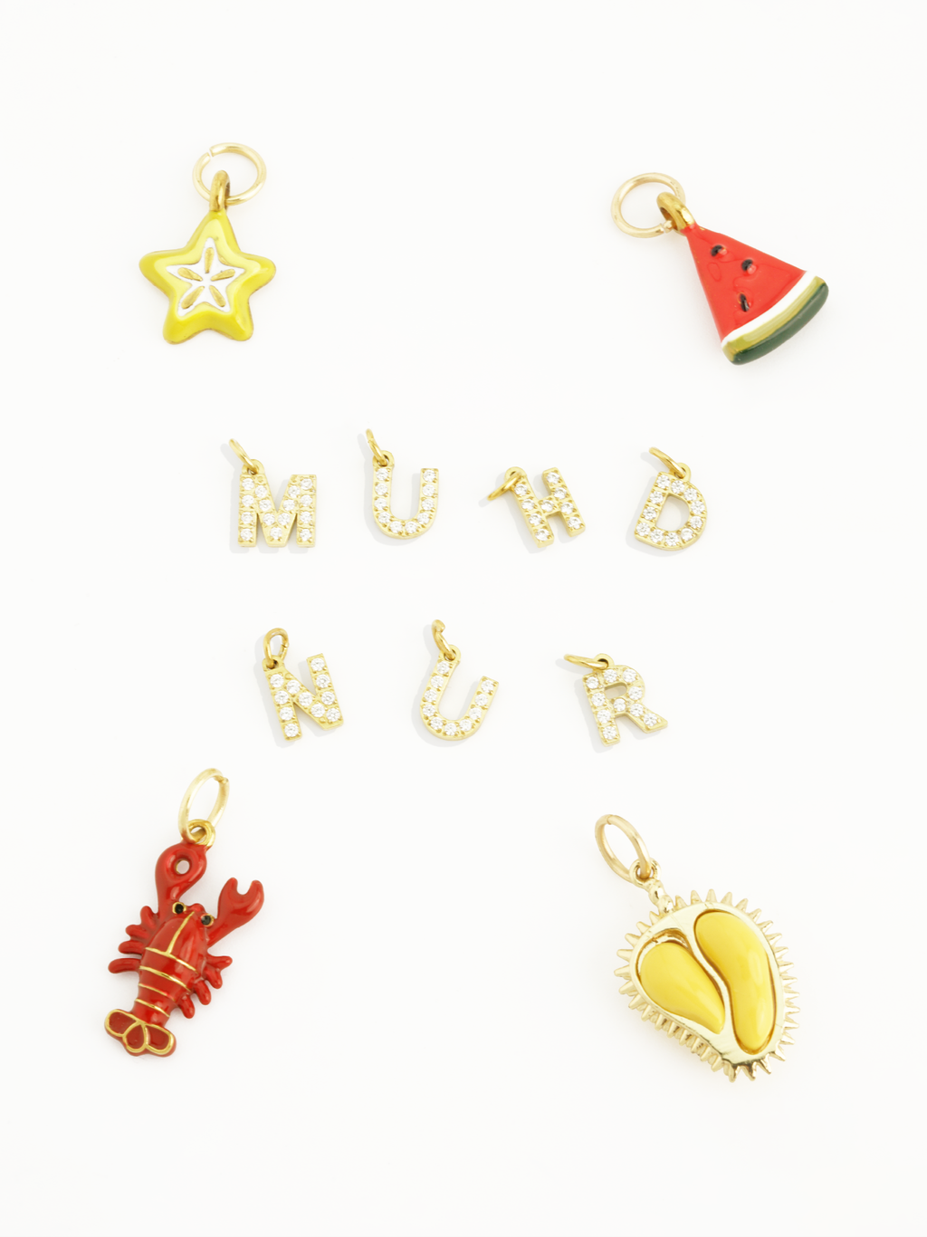 diamond-initial-charm-bracelet-necklace