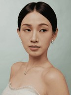 Diana Grey Pearl Necklace - Minimalist Lab