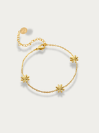 Elia daisy bracelet stainless steel