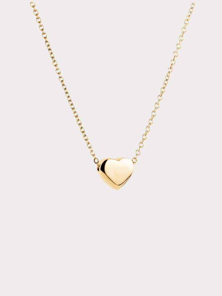 Elliot heart pendant engravable necklace stainless steel Malaysia