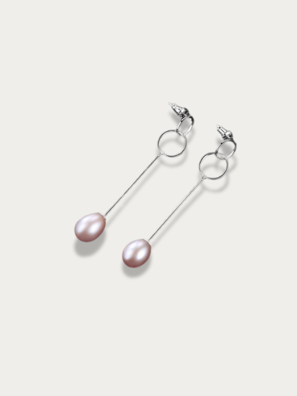 Elodie Freshwater Pearl Drop Earrings - Minimalist Lab