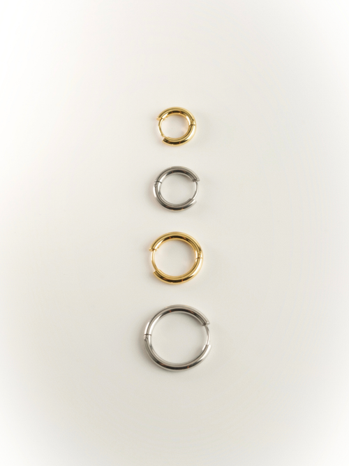 everyday hoop earrings minimalist styling