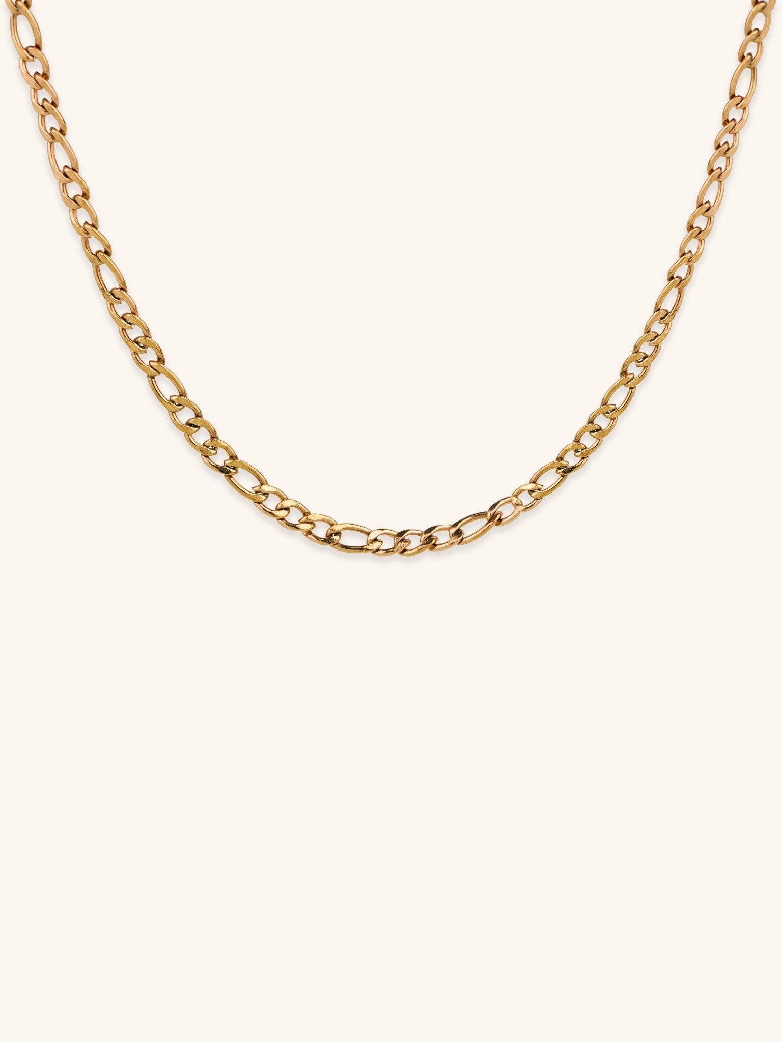 Figaro Chain Essential Necklace - Minimalist Lab