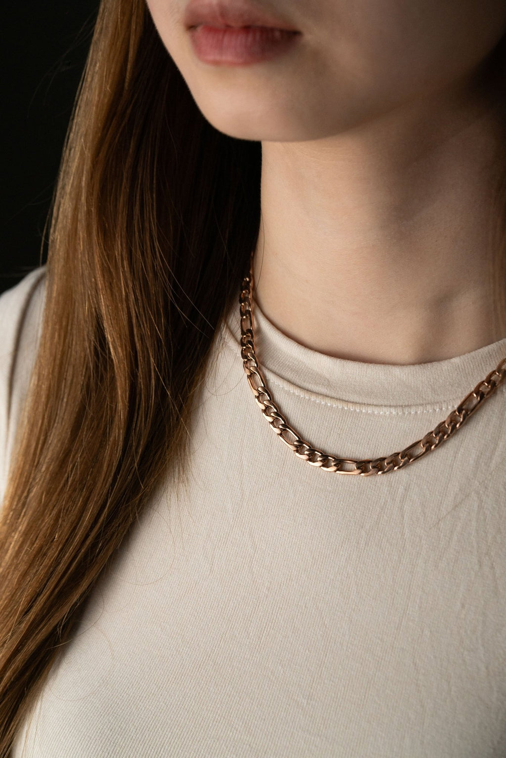 Figaro Chain Essential Necklace - Minimalist Lab