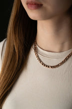 Figaro Chain Essential Necklace - Minimalist Lab