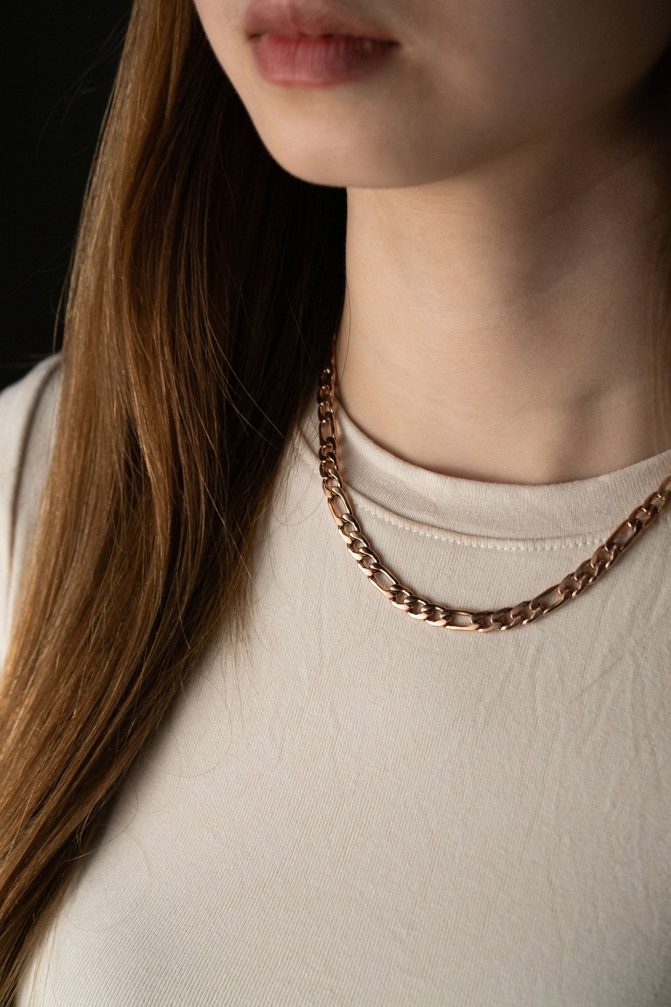 Figaro Chain Essential Necklace - Minimalist Lab