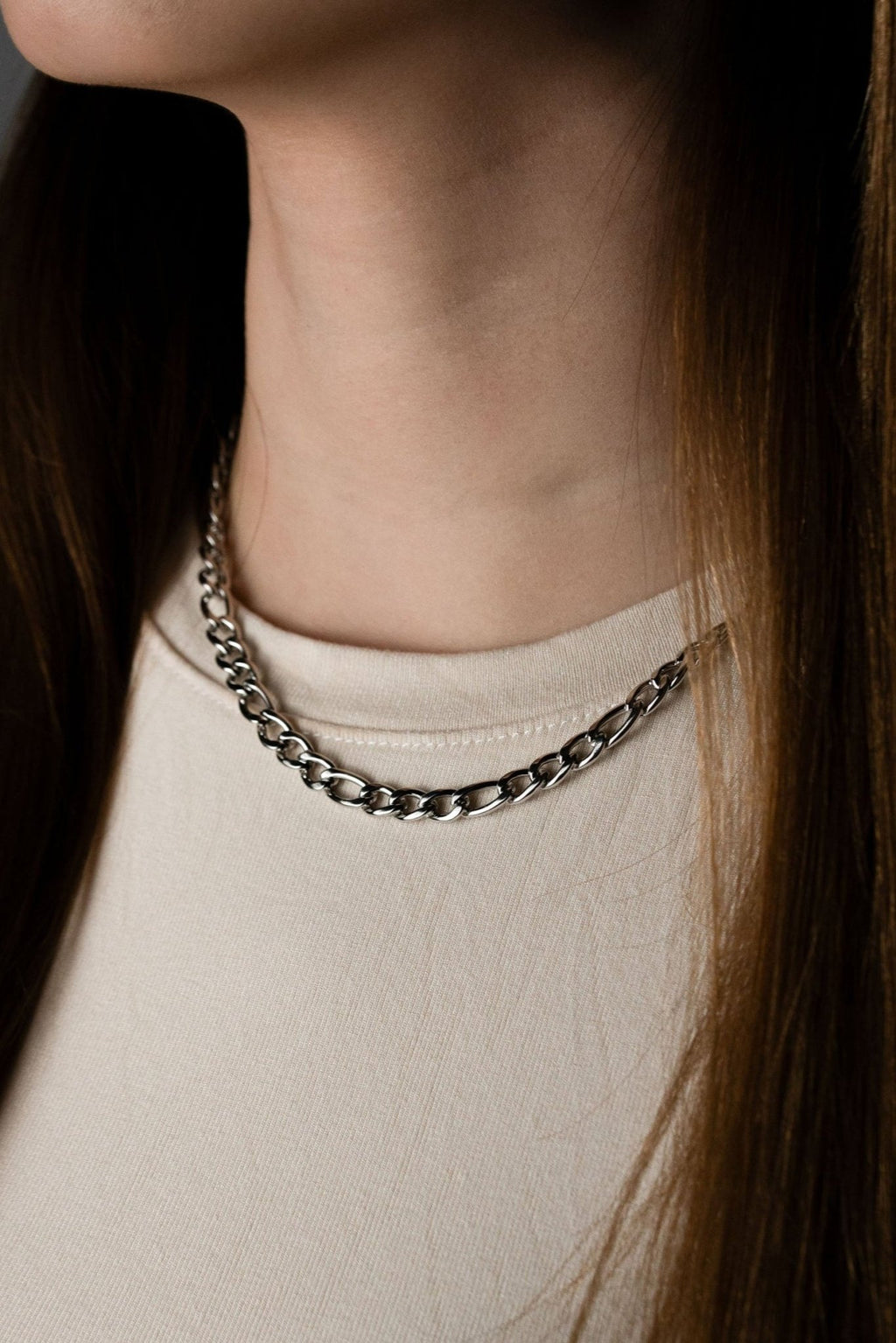 Figaro Chain Essential Necklace - Minimalist Lab