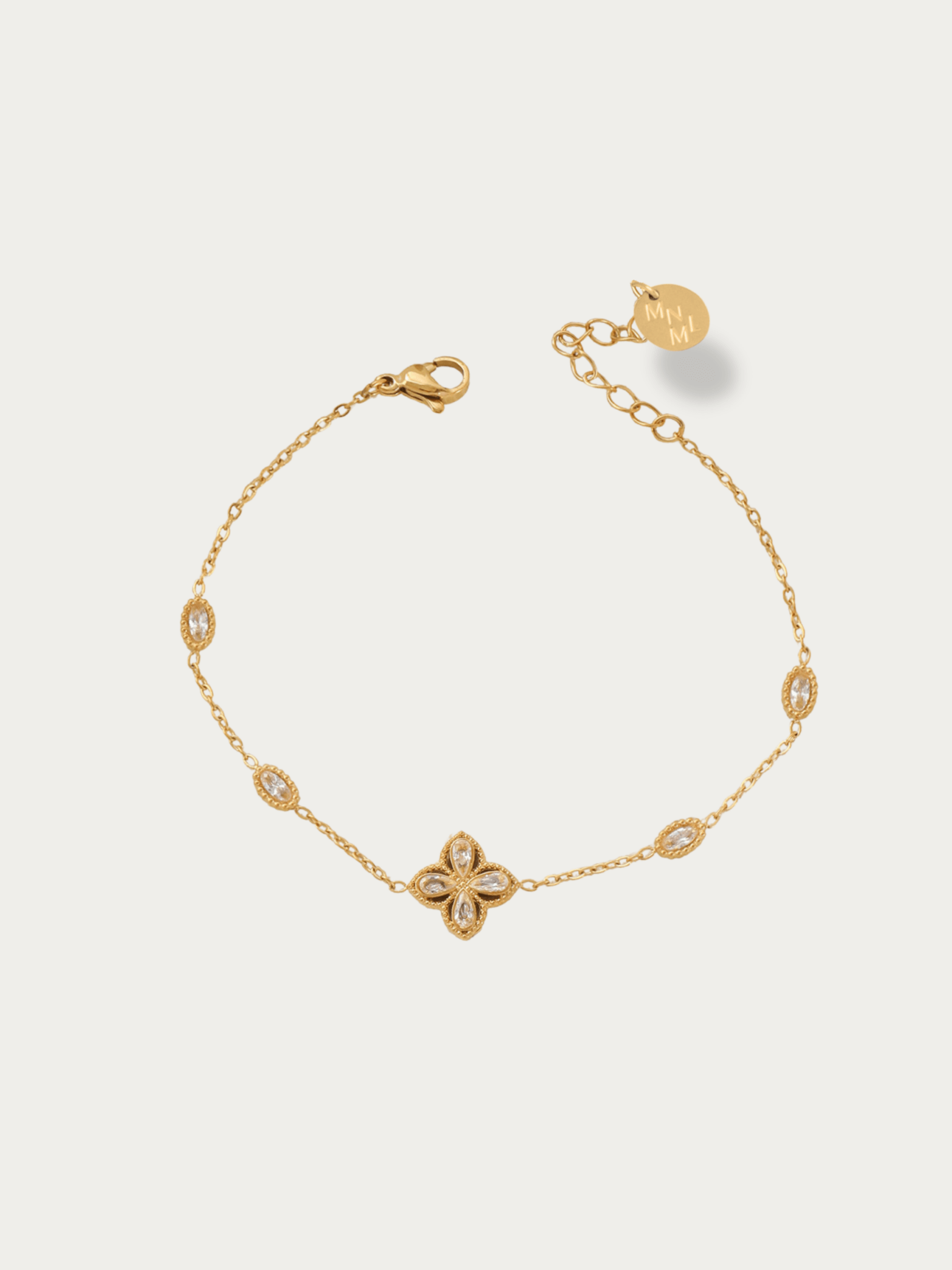 Fleur Golden Petal Bracelet - Minimalist Lab