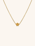 Mini Flower Engravable Necklace - Minimalist Lab