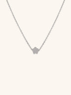 Mini Flower Engravable Necklace - Minimalist Lab