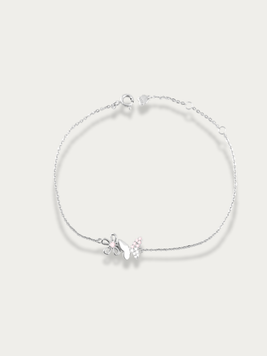Geneva Blossom & Butterfly Bracelet - Minimalist Lab