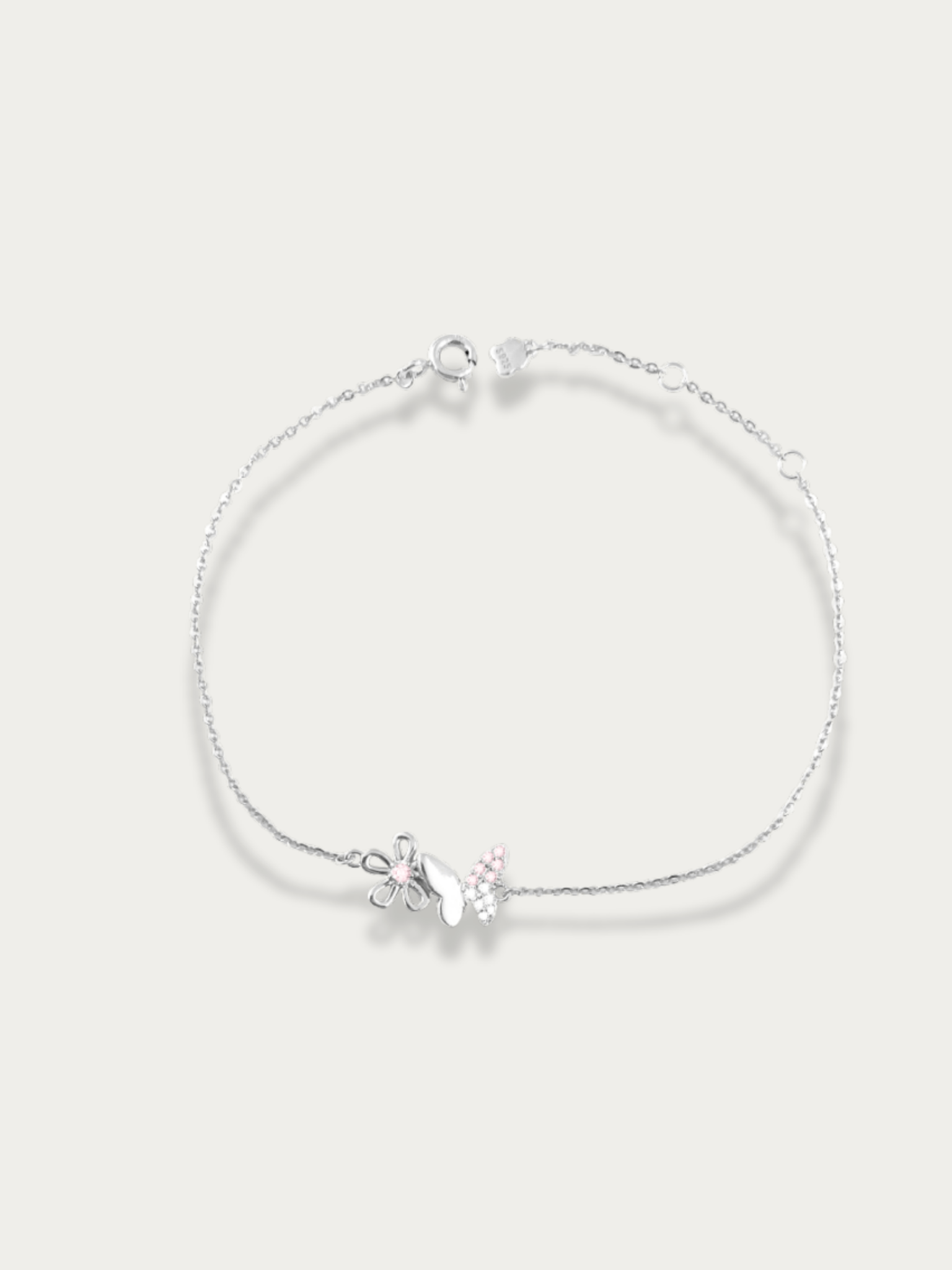 Geneva Blossom & Butterfly Bracelet - Minimalist Lab