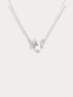 Geneva Blossom & Butterfly Necklace - Minimalist Lab