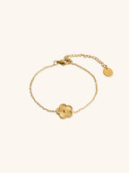 Golden Clover Bracelet - Minimalist Lab