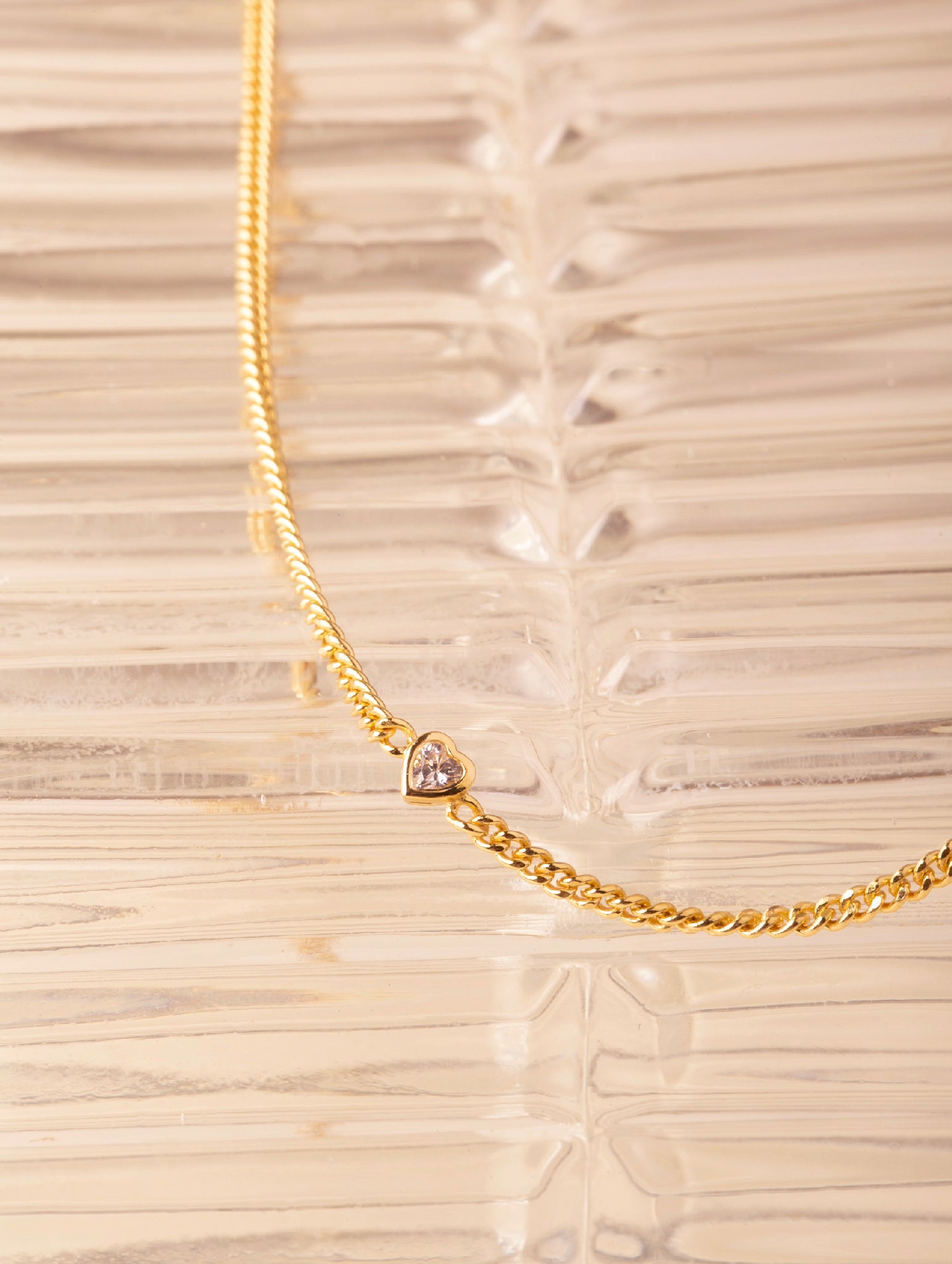 HARPER Petite Heart Sterling Silver Necklace - Minimalist Lab