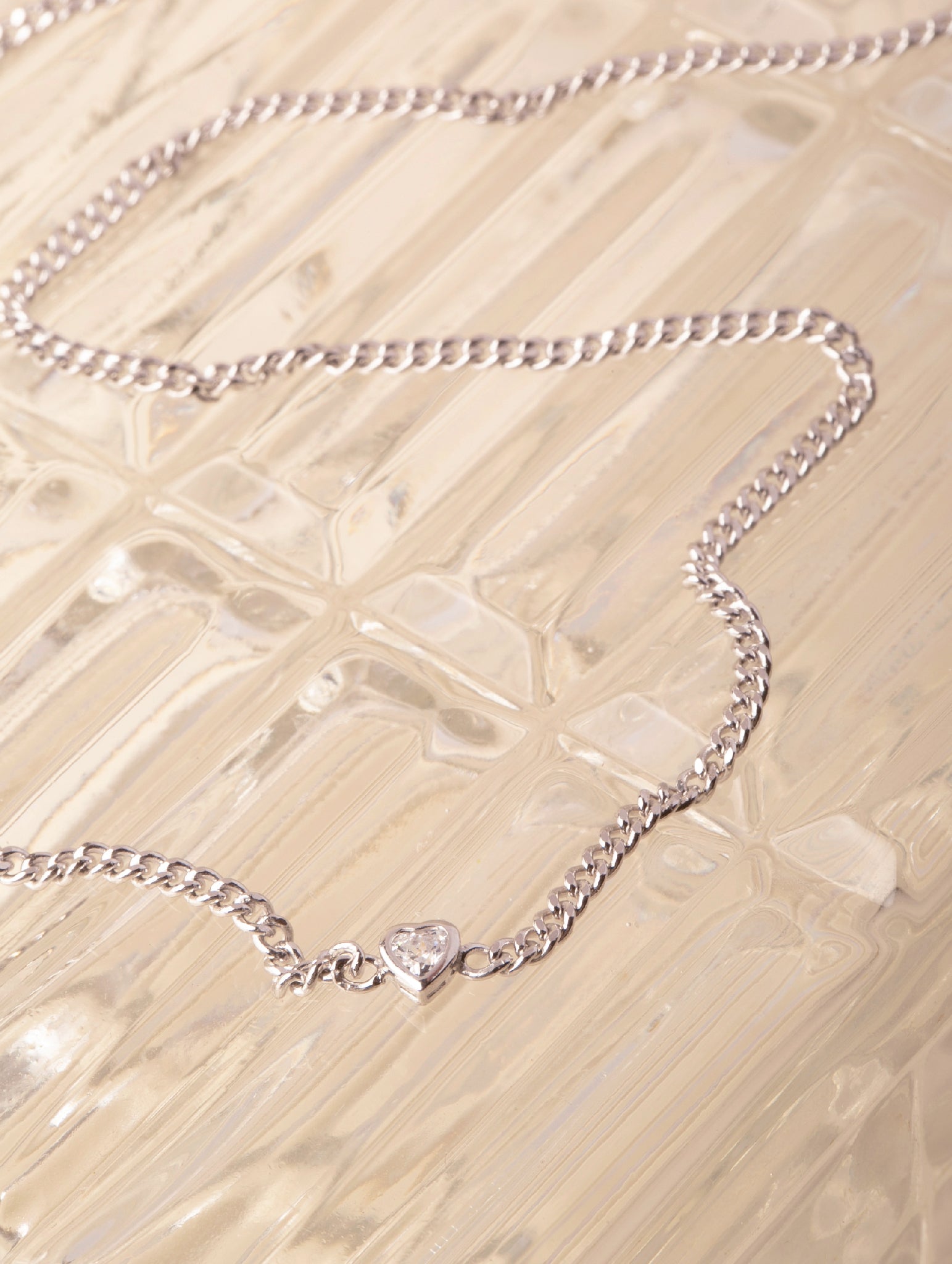 HARPER Petite Heart Sterling Silver Necklace - Minimalist Lab