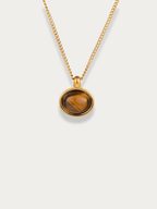 Harlow Golden Ember Necklace - Minimalist Lab