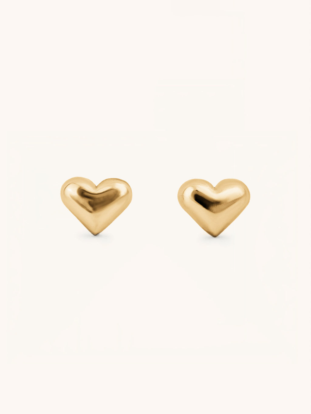 Heart Stud Earrings - Minimalist Lab