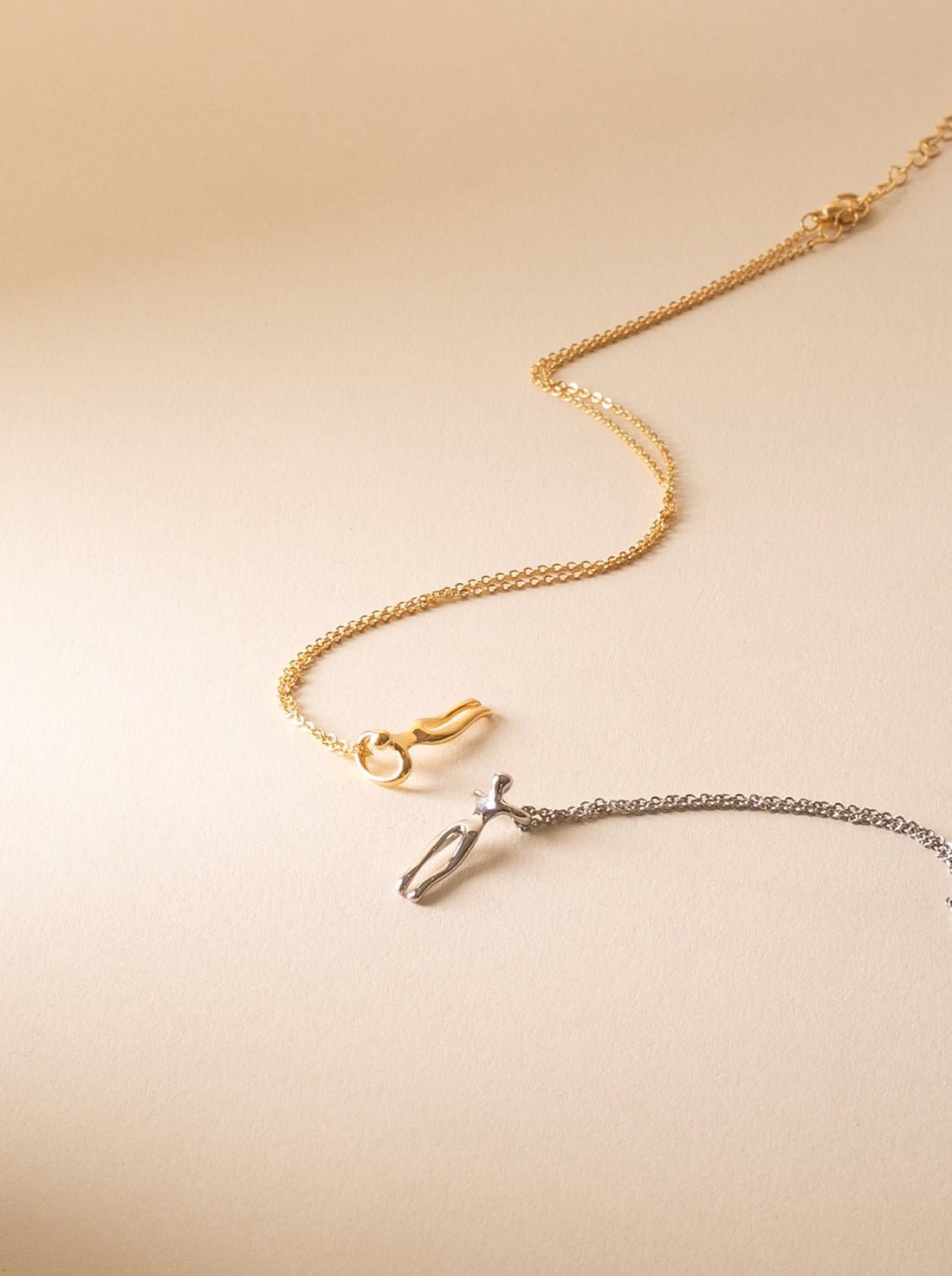 Self - Love Body Sculpture Necklace - Minimalist Lab