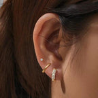 TERRY Sterling Silver Earrings Set - Minimalist Lab