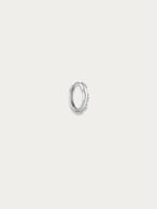 Iris Halo Zircon Hoop Earring - Minimalist Lab