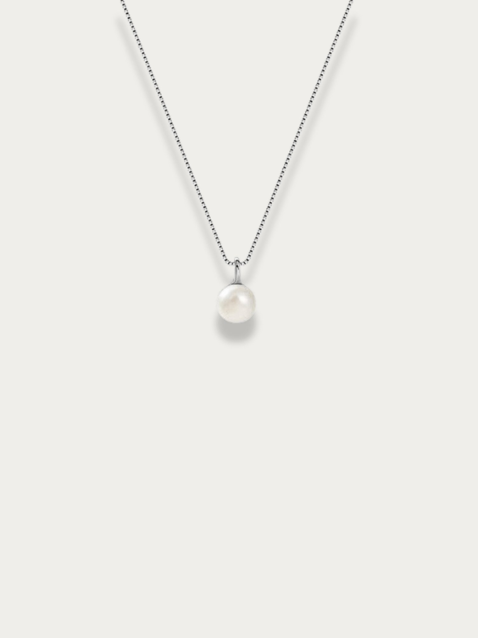 Isabelle Minimalist Pearl Necklace - Minimalist Lab