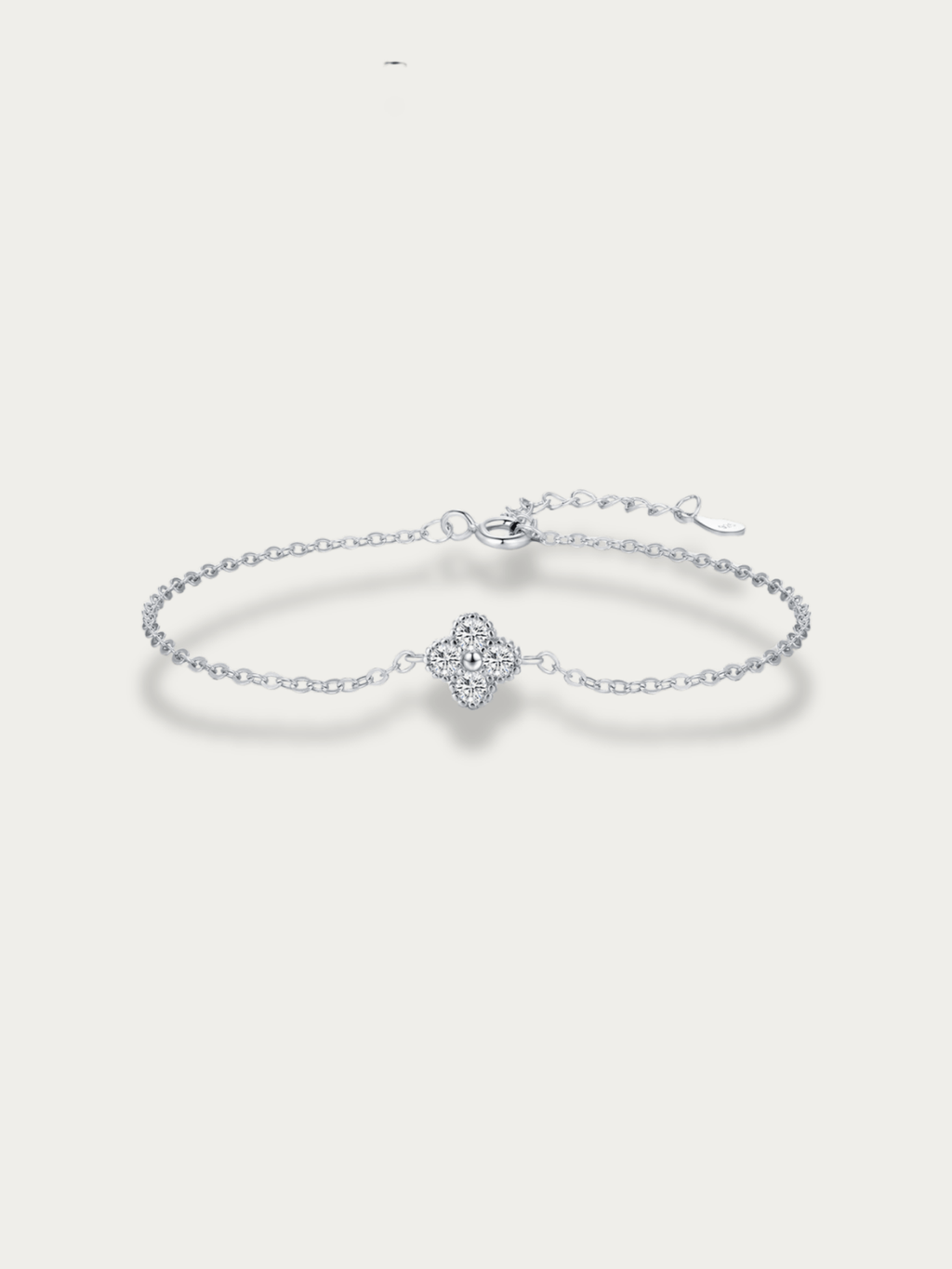 Joyce Petite Clover Charm Bracelet - Minimalist Lab