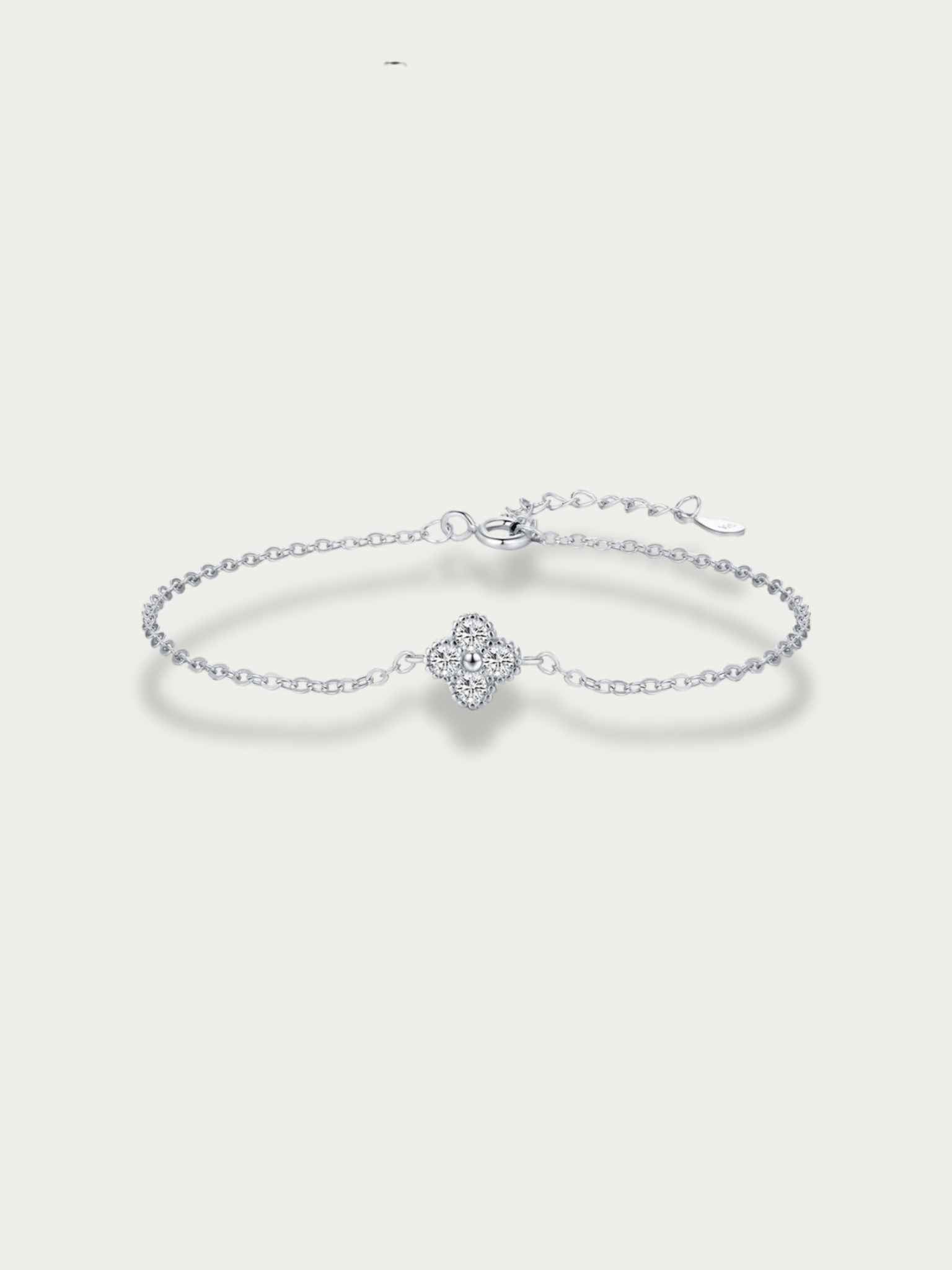 Joyce Petite Clover Charm Bracelet - Minimalist Lab