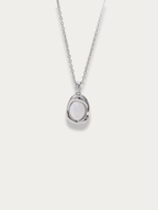 Léa Cat’s Eye Pendant Necklace - Minimalist Lab