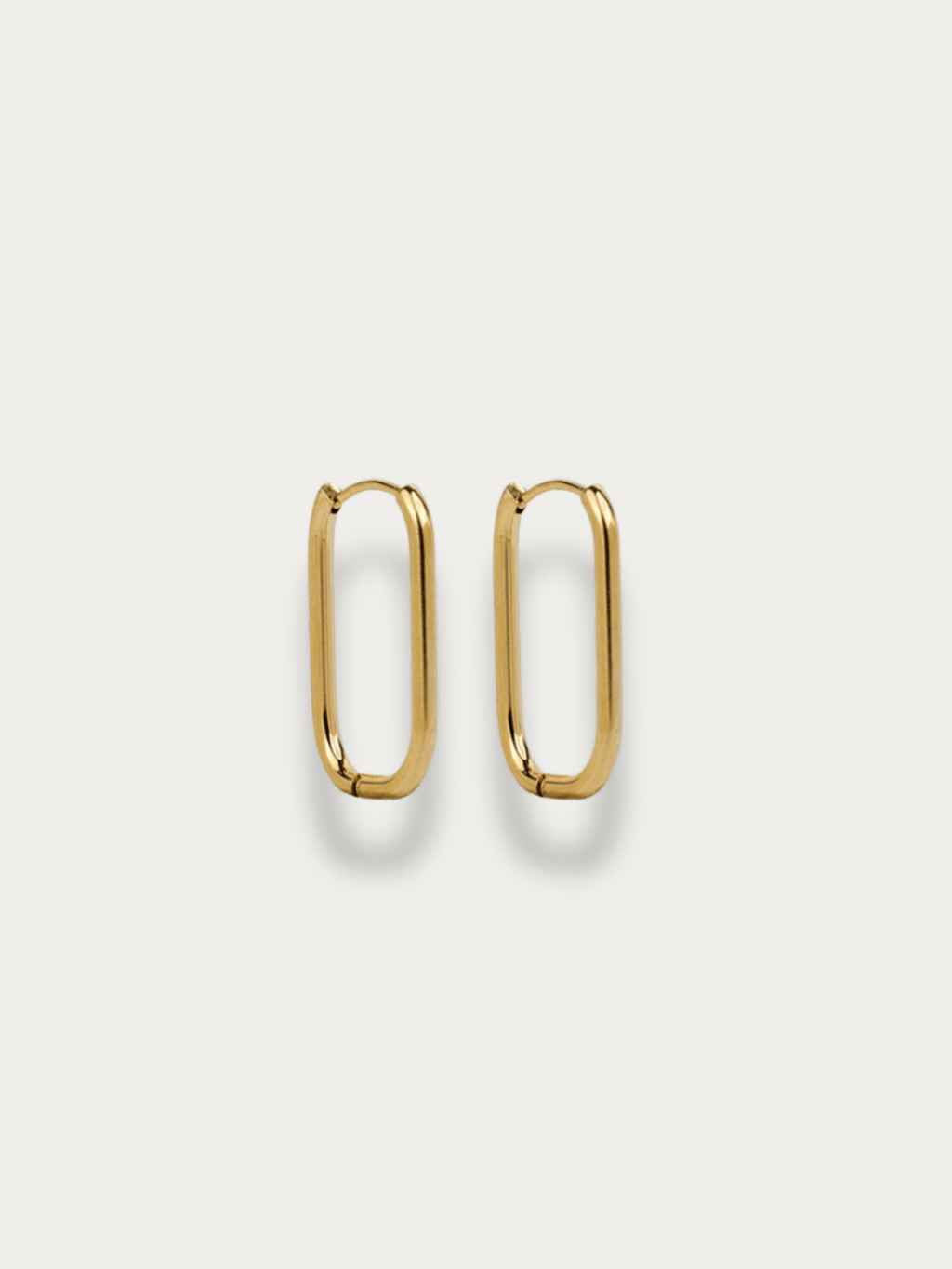 Lami Oval Ear Hoops - Minimalist Lab