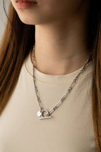 Link Chain Toggle Necklace - Minimalist Lab