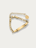 Lullaby Junior Figaro Engravable Bracelet - Minimalist Lab