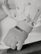 Lullaby Junior Figaro Engravable Bracelet - Minimalist Lab