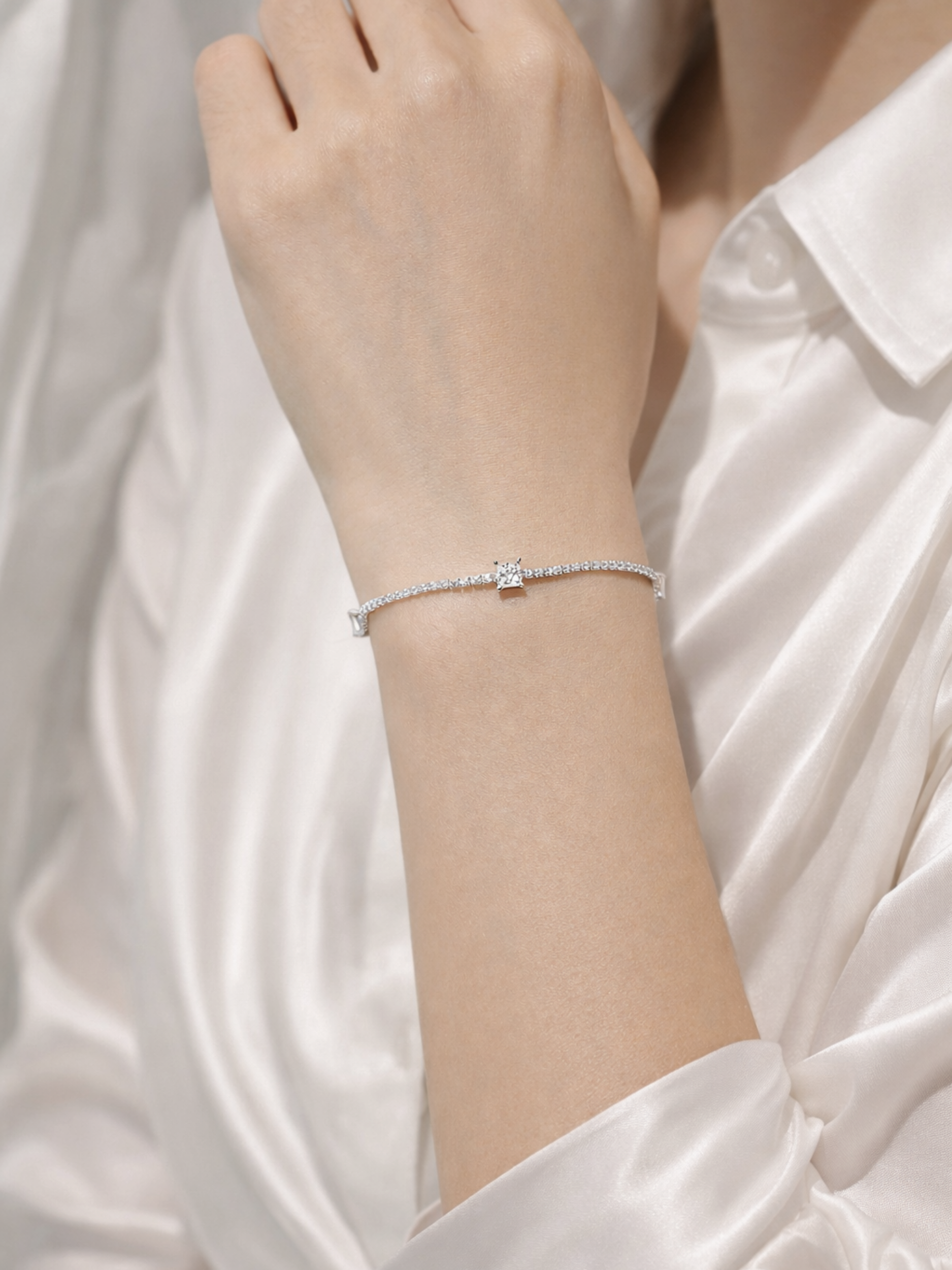 moissanite tennis bracelet malaysia