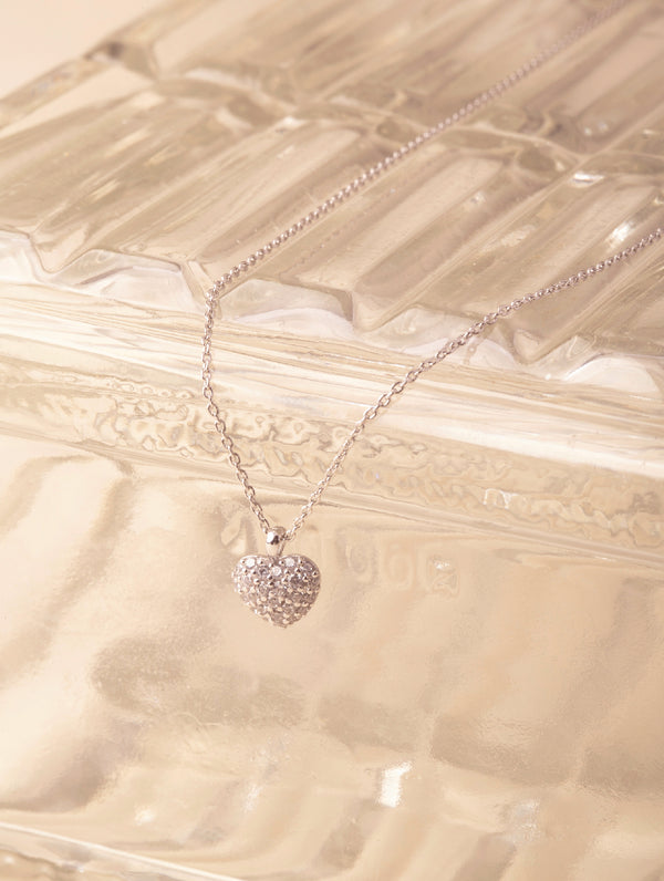 MILA Diamond Heart Necklace