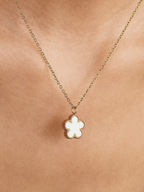 Grace Blossom Pendant Necklace - Minimalist Lab
