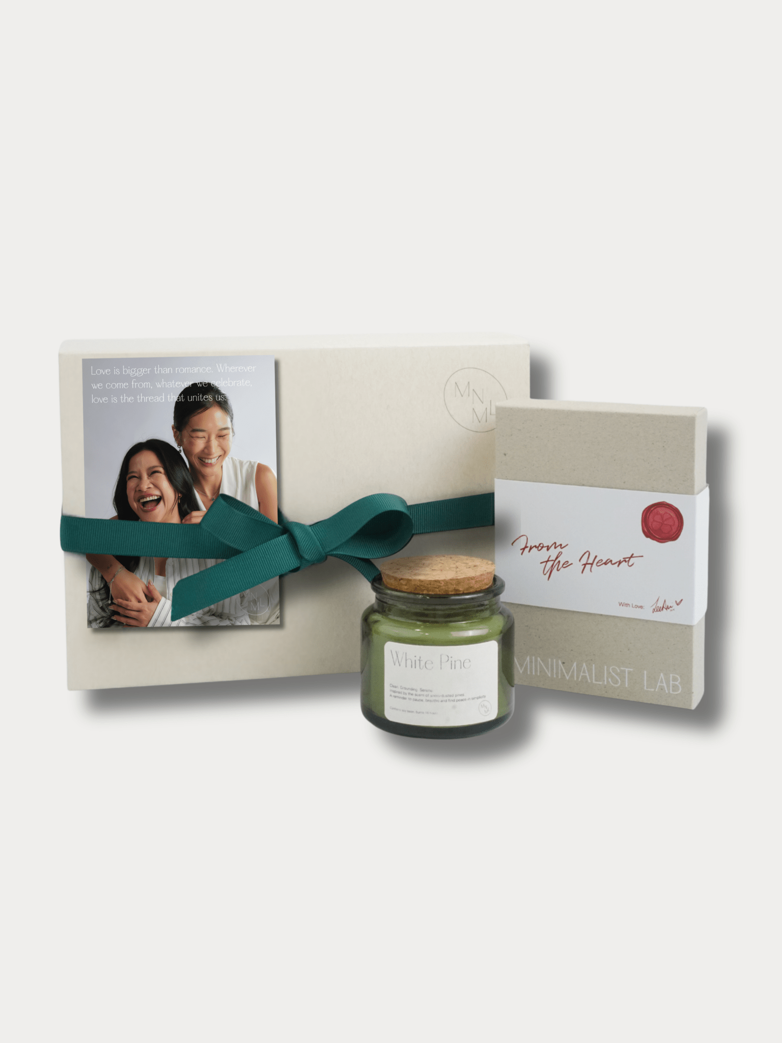 Zee Avi x MNML White Pine Candle Gift Box (2025 Holiday Edition) - Minimalist Lab