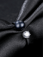 Selene Freshwater Pearl Open Ring - Minimalist Lab