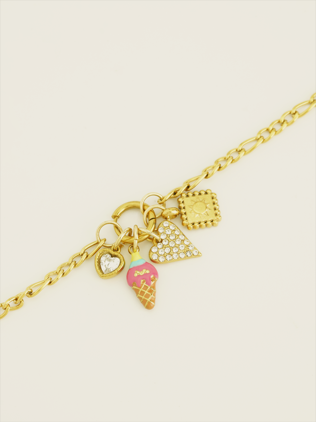 love-charm-gold-plated-textured-detail