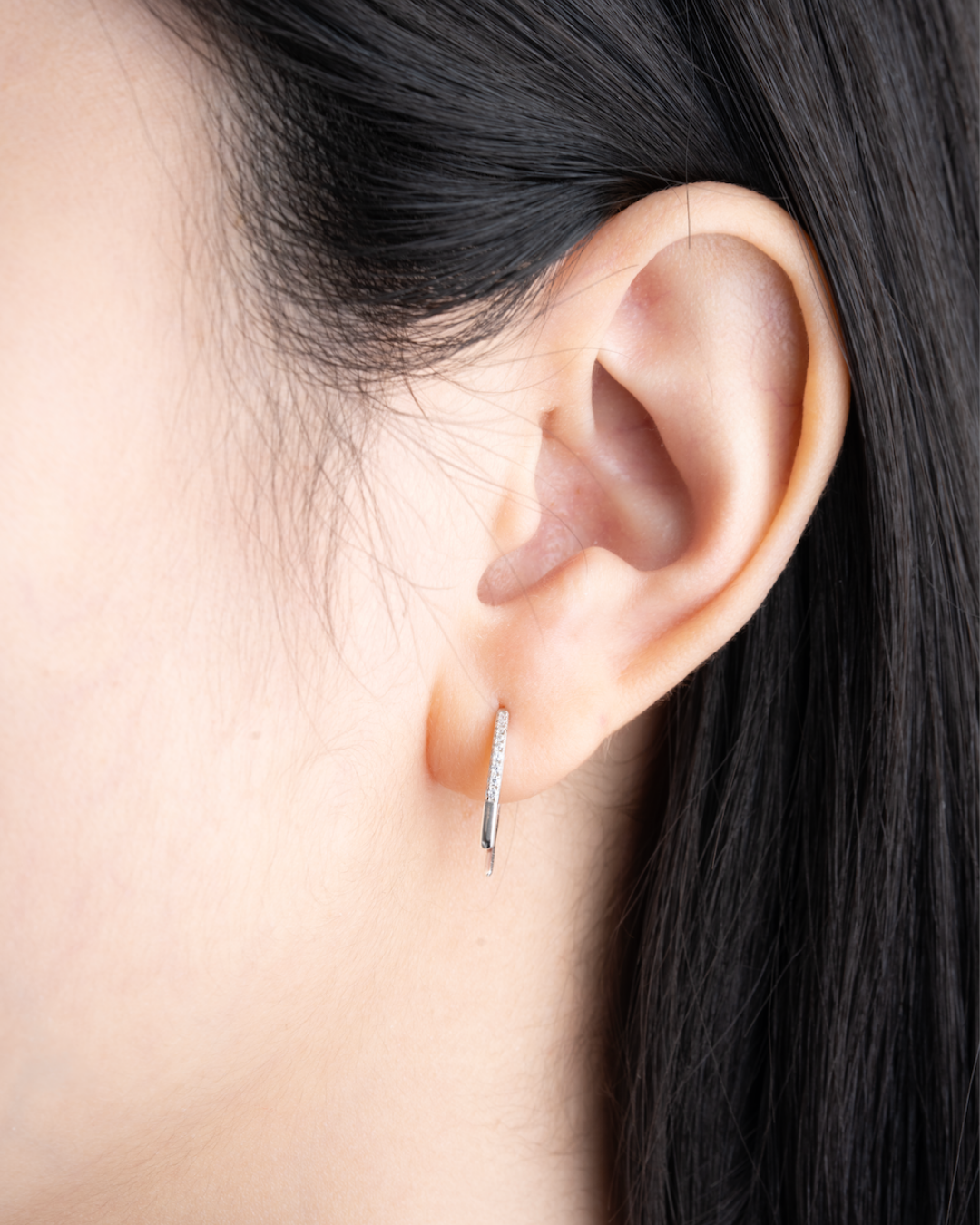 diamond alternative moissanite earrings