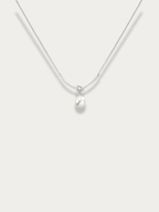 Ophelia Natural Pearl Necklace - Minimalist Lab