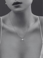 Ophelia Natural Pearl Necklace - Minimalist Lab