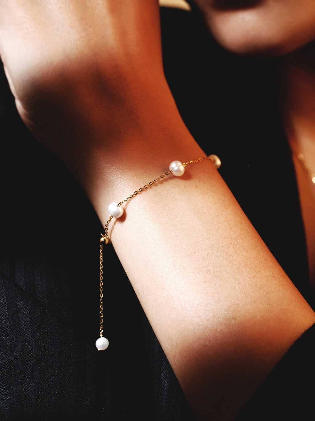 PEARLY Cable Chain Sterling Silver Bracelet - Minimalist Lab