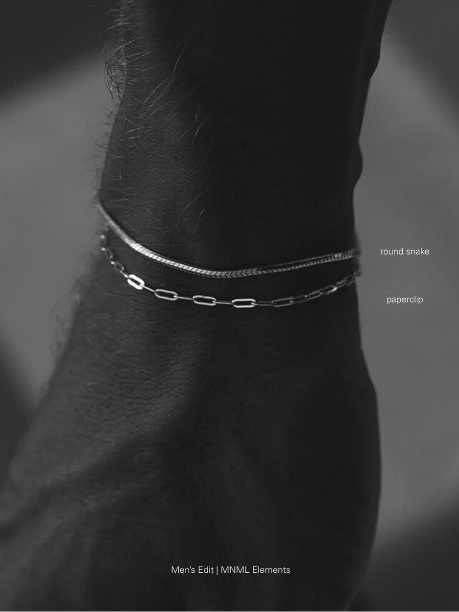 Minimalist Paperclip Chain Bracelet - Minimalist Lab