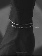 Minimalist Paperclip Chain Bracelet - Minimalist Lab